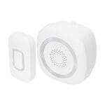 Home DB 1601DC vezeték nélküli csengő, 160m hatótáv, 60 dallam, 3-fokozatú hangerő és némítás, kapcsolható fényjelzés, elemes tápellátás