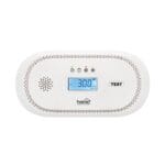 HOME CO10LCD szén-monoxid vészjelző, LCD kijelző , elemes, 2 év elem élettartam, 10 év érzékelő élettartam