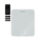 AENO AKS0001S KS1S intelligens konyhai mérleg, max. 8 kg kapacitás, LED kijelző, Bluetooth csatlakozás, edzett üvegfelület