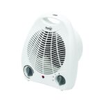 Home FK 1 hordozható elektromos ventilátoros fűtőtest, 1000W/2000W, fehér