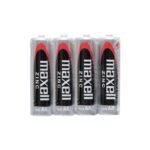 Maxell R6 AA elem, féltartós, ceruza, 1,5V, 4 db/csomag