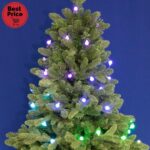 iSparkle LEDS120DV LED-es fényfüzér, 11,9 m / 120 db RGB LED, gömb, applikációval vezérelhető, smart, kül- és beltéri kivitel