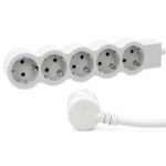 Legrand 694555 Elosztósor Standard 5x2P+F, 1,5 m vezetékkel, fehér-szürke
