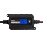 Home SMC20 SMART akkumulátortöltő, 6-12V/2A, LCD kijelző, teljesen automatikus, minden elterjedt akkutípushoz, digitális kijelző, karbantartó töltés, kétféle csatlakozókábel