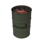Barbecook BC-CHA-1022 Edson faszenes grillhordó, zöld, 47,5cm átmérő