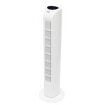 Home TWFR78 oszlopventilátor, 45 W, 3 sebességfokozat, távirányító, kikapcsolás időzítés, oszcillálás