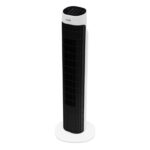 Home TWFR100B oszlopventilátor, 45 W, 3 sebességfokozat, távirányító, kikapcsolás időzítés, oszcillálás, nagy méretű kijelző