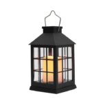 Home MXLTN1 napelemes lámpás, 1db melegfehér LED, valósághű lángeffekt, akkumulátor, 6db-os display