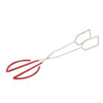 Home GRT10 húskiszedő csipesz, krómozott acél, 39 cm, gumírozott fogantyú