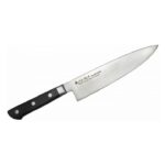 Satake 805-544 Daichi Gyuto (Séf) japán damaszk konyhakés, 20 cm-es penge hossz, damaszk acél, pakka fa markolat
