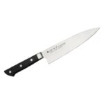 Satake 802-789 Satoru Gyuto (Séf) japán konyhakés, 21 cm penge hossz, rozsdamentes acél, kemény műanyag markolat