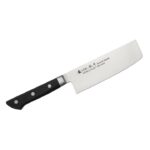 Satake 803-649 Satoru Nakiri japán konyhakés, 16 cm penge hossz, rozsdamentes acél, kemény műanyag markolat