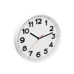 Home AWC300WH fali óra, üveg előlap, kontrasztos, jól leolvasható számlap, 1xAA elem tápellátás, átmérő 300mm