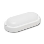 HOME RCO18LEDWH LED-es fali/mennyezeti lámpa, kör alakú, fekete, 18 W, 4000K, 1200 lumen, IP54, kül- és beltéri kivitel
