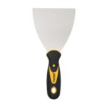 WORKSITE WT3140 nagy spatula, 100mm, rozsdamentes acél, profi gumi markolat
