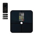 AENO ABS0002S BS2S testmérleg, 180 kg-ig terhelhető, SMART funkciók, profilok, BMI index elemzés, színes kijelző