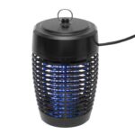 HOME IKK30L elektromos rovarcsapda, 30 m2-es hatókörzet, IPX4, 1x4W LED, rovargyűjtő tálca, kül- és beltéren is használható, hálózati tápellátás
