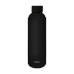 Zilan ZLN9840 sportpalack típusú termosz, 500 ml űrtartalommal, rozsdamentes acél belsővel, dupla fallal, fekete