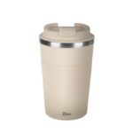 Zilan ZLN9877 pohár termosz, 380 ml űrtartalom, rozsdamentes acél belső, dupla falú, krémszínű