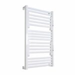 HOME FKTW345W fali elektromos törölközőszárító, 345 W, visszajelző LED, 4 program, IPX1, 2 zónás vezérlés, fehér színű