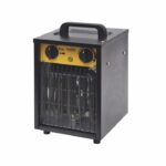 HOME FKI3 hordozható ventilátoros fűtőtest, max. 3000 W, 2 fokozat, termosztát, IPX4, dupla falú ház