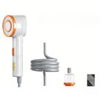 RoosCamp ROOSOS2500 RoosShower akkus kemping zuhany, 2l/perc, 90 perc üzemidő, LED világítás, beépített akkumulátor