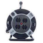 GAO 0010105463 kábeldob, 25 méter, 4 dugalj, max. 3000 W, 3x1.5 mm2, IP20, termo kapcsoló