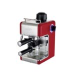 HAUSER CE-929 kávéfőző, 800 W, 3,5 bar, gőzölő funkció, 4 csésze kapacitás, piros színű