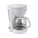 HAUSER C-915W kávéfőző, max. 1000 W, 12 csésze kapacitás, tartós filter, üvegkancsó, fehér színű