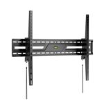 HOME LCDH50100T TV fali tartó, 43”-100” képernyőméretig, max. 75 kg teherbírás, gyorskioldó szalag, tartozék rögzítő elemek