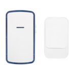 HOME DBK1002AC vezeték nélküli csengő, 100m hatótáv, 38 dallam, fényjelzés, IP68, szabályozható hangerő, fényjelzés